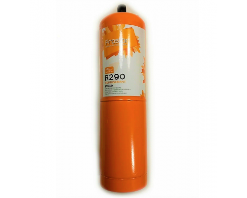 Фреон R290 (вес нетто 0,4 кг) с клапаном