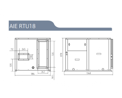 Руфтоп AIE RTU18