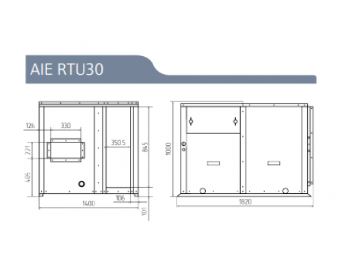 Руфтоп AIE RTU30