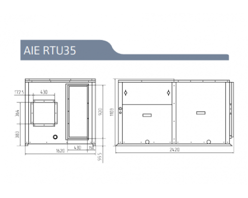 Руфтоп AIE RTU35