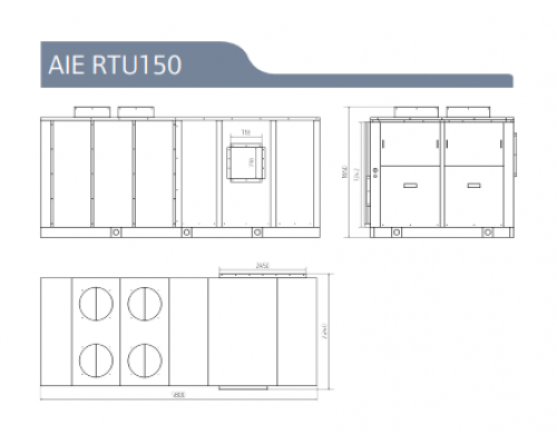 Руфтоп AIE RTU 150