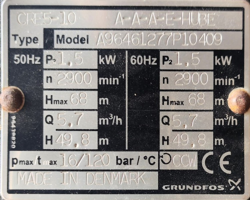 Grundfos 5-10 A-A-A-E-hube ЦЕНА ДОГОВОРНАЯ
